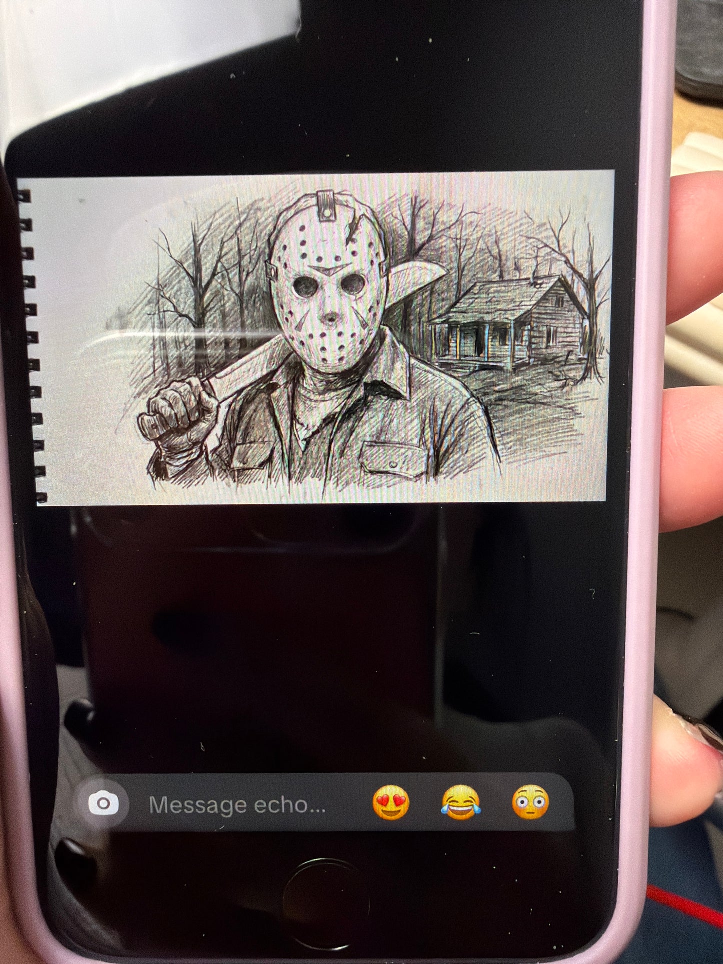 No. 2 Sand Art Bottle (Jason Voorhees Custom Design)