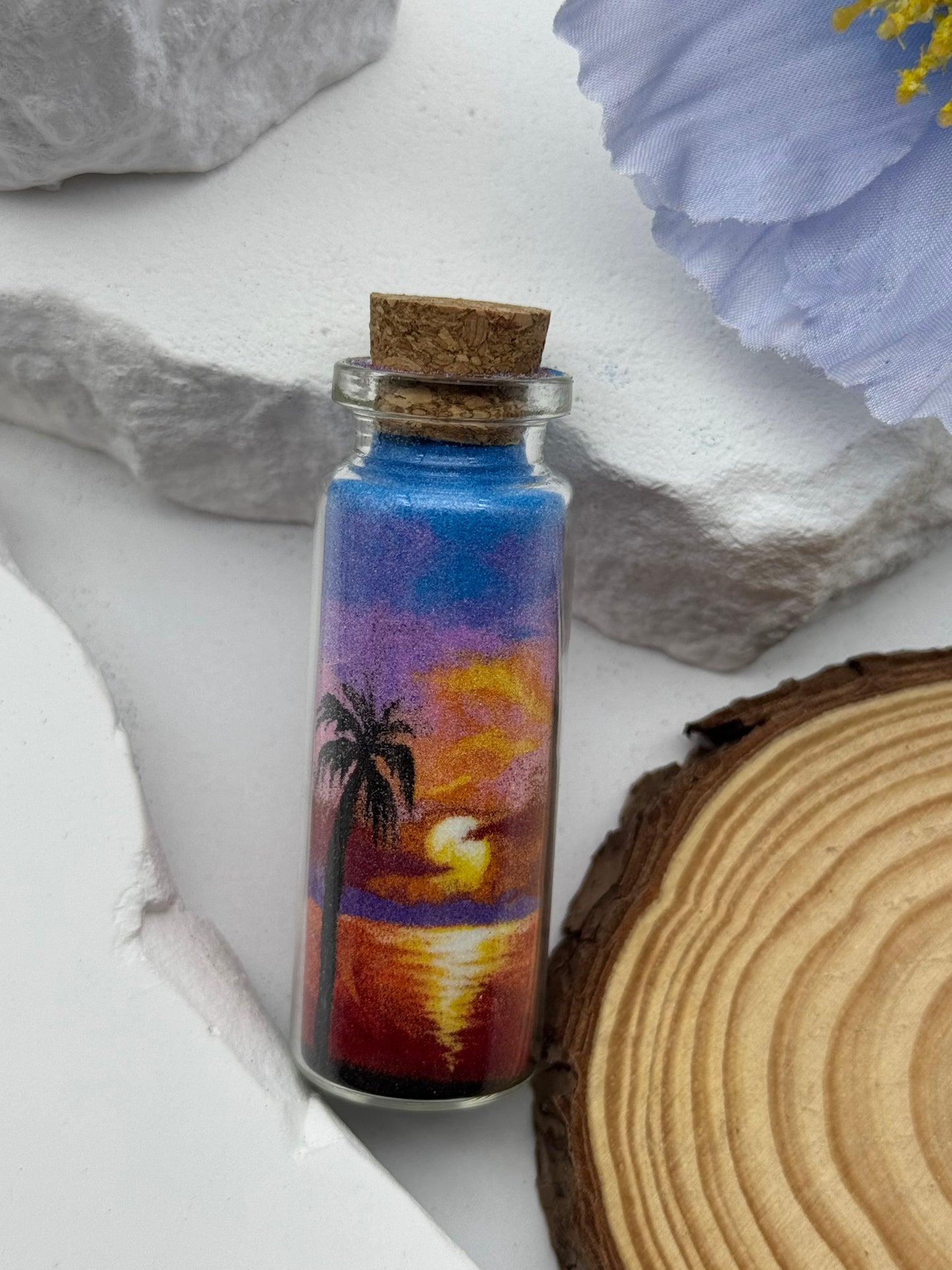 Coconut Trees at Sunset