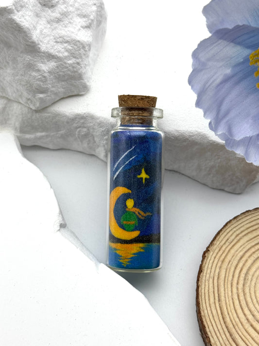 The Little Prince on the Moon